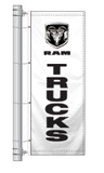 Car Manufacturer Bracket Pole Flags for Auto Dealerships