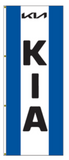 Car Manufacturer Bracket Pole Flags for Auto Dealerships