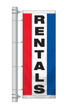 Car Dealership Slogan Bracket Pole Flags