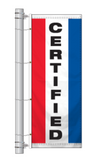 Car Dealership Slogan Bracket Pole Flags
