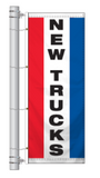 Car Dealership Slogan Bracket Pole Flags