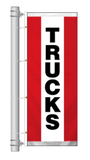 Car Dealership Slogan Bracket Pole Flags