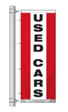Car Dealership Slogan Bracket Pole Flags