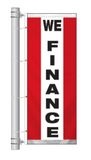 Car Dealership Slogan Bracket Pole Flags