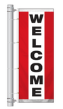 Car Dealership Slogan Bracket Pole Flags