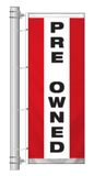 Car Dealership Slogan Bracket Pole Flags