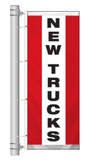 Car Dealership Slogan Bracket Pole Flags