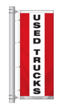 Car Dealership Slogan Bracket Pole Flags