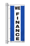 Car Dealership Slogan Bracket Pole Flags