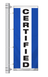 Car Dealership Slogan Bracket Pole Flags