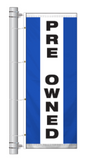 Car Dealership Slogan Bracket Pole Flags