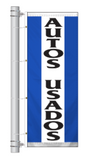 Spanish Car Dealership Slogan Bracket Pole Flags