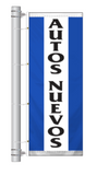 Spanish Car Dealership Slogan Bracket Pole Flags