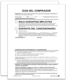 Exterior Buyers Guide Forms