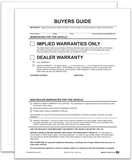 Exterior Buyers Guide Forms