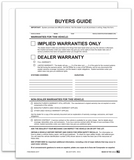 Exterior Buyers Guide Forms