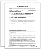 Exterior Buyers Guide Forms