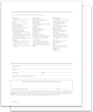 Exterior Buyers Guide Forms