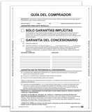 Interior Buyers Guide Forms