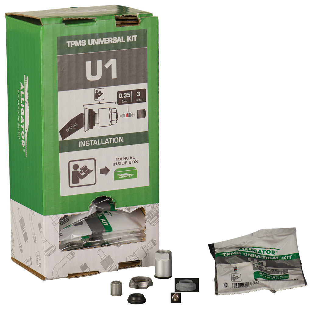 Universal TPMS Service Kits – U1 Metal & U2 Rubber Snap-In