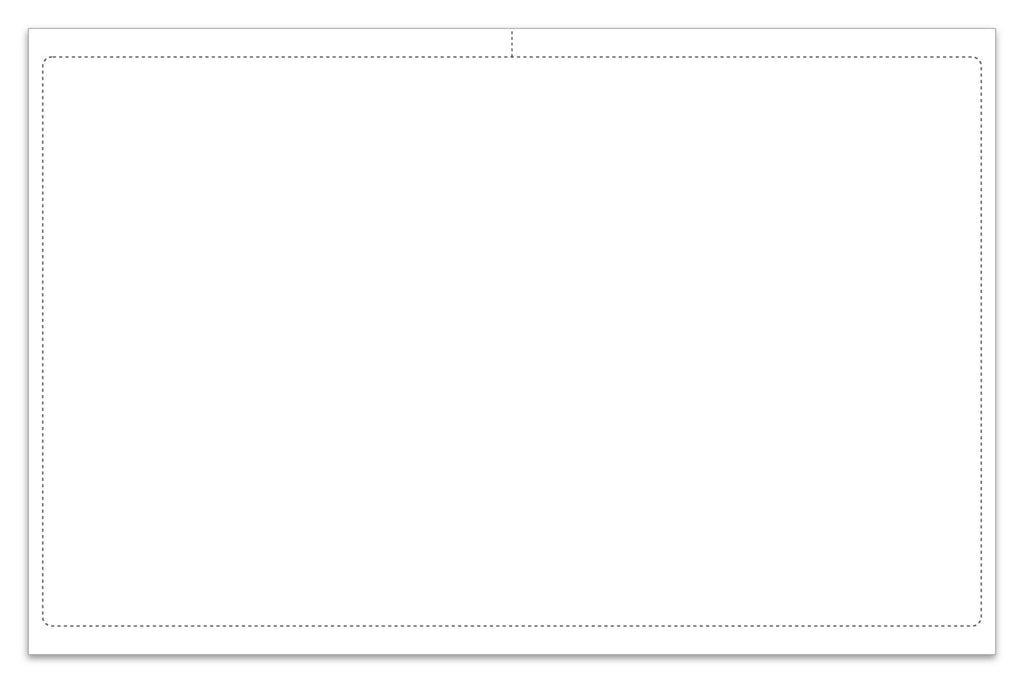 Large Blank Interior Dealer Window Stickers (11" x 17")