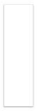 Blank Exterior Addendum Stickers (3.125" x 11")