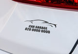 vinyl die cut weeded decals for auto dealerships