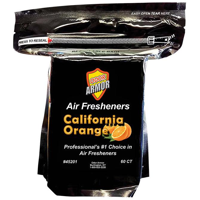 Orange Scent Air Freshener Pads | US Auto Supplies