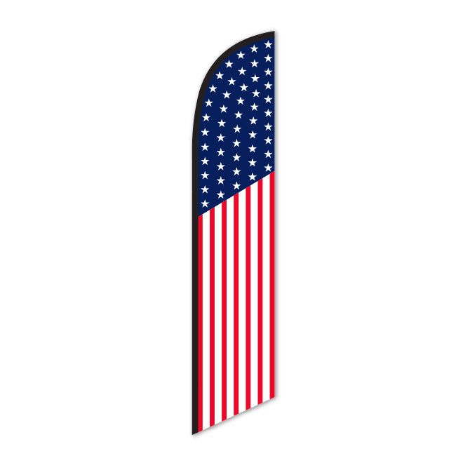 Patriotic Swooper Flag | US Auto Supplies