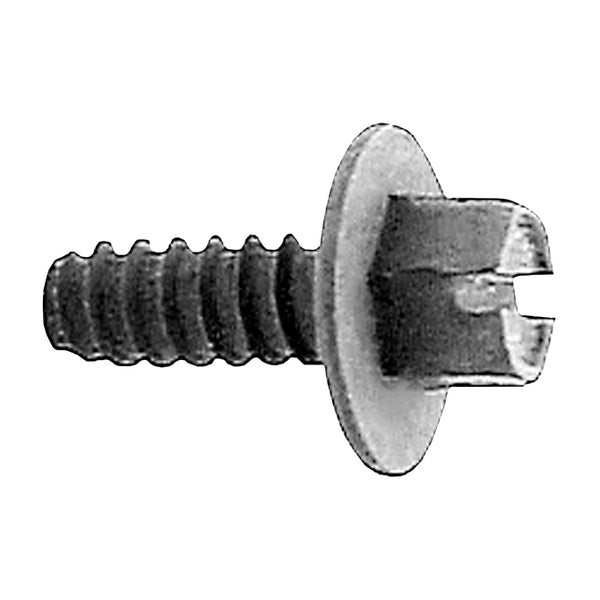 LICENSE PLATE SCREWS SLOTTED HEX HEAD SELF TAPPING (100 Per Bag - Foto 8