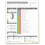 KIA Service Inspection Worksheets | US Auto Supplies