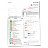 Toyota Multipoint Inspection Sheet | US Auto Supplies