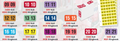 Color Coded Year Labels | US Auto Supplies