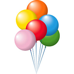 24" Mixed Color Balloons | US Auto Supplies