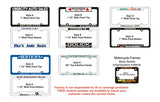 Dealer License Plate Frames | US Auto Supplies