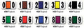 Color Coded File Labels | US Auto Supplies
