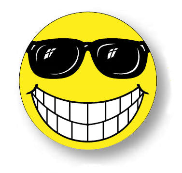 Smiley Face windshield stickers - US Auto Supplies
