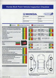 Honda Multi-Point Inspection Forms - US Auto Supplies 