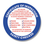 Safety Inspection Stickers | US Auto Supplies