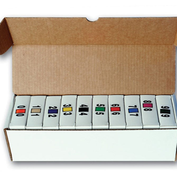 Color Code Filing Rolls Dispenser Box - US Auto Supplies