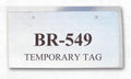 Temporary Tag Covers | US Auto Supplies
