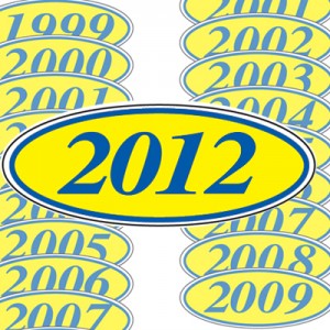 Model Year Stickers | US Auto Supplies