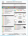 Nissan Multi Point Inspection Form | US Auto Supplies