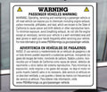 Prop 65 Stickers | US Auto Supplies