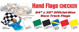 Hand Held Racetrack Flags | US Auto Supplies