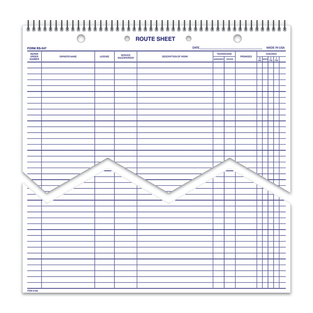 Daily Appointment Book | US Auto Supplies
