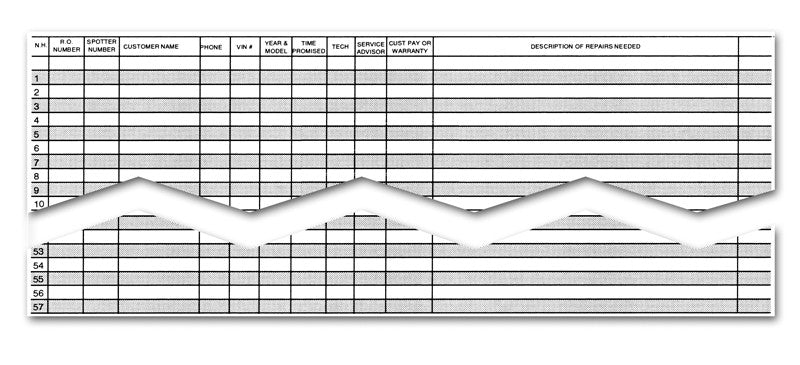 Dealer Supply I Appointment Record / Route Sheet - US Auto Supplies