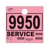 Pink Service Tags | US Auto Supplies