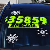 Window Snowflake Decals | US Auto Supplies
