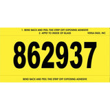 Car Dealer Supply I Stock Number Sticker Labels - US Auto Supplies